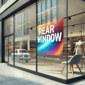 Achter raamstickers voor ramen