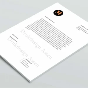 Professioneel briefpapier laten drukken