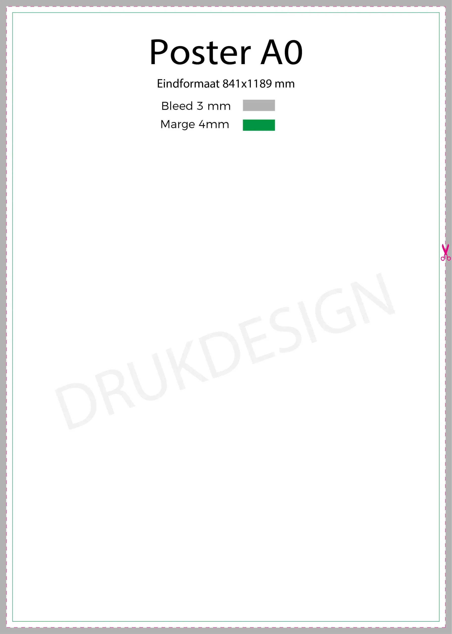 Standaard Posters – A1 en A0 - Afbeelding 2