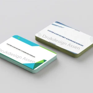 Visitekaartjes met afgeronde hoeken