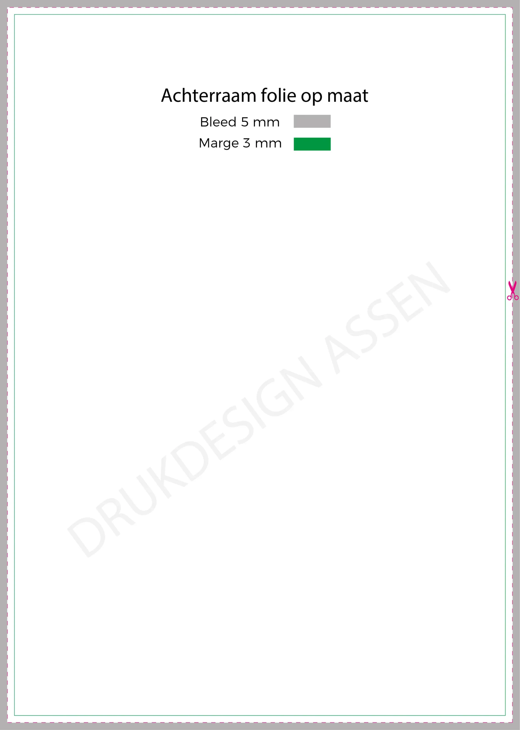 Achterraamfolie op maat - Afbeelding 2