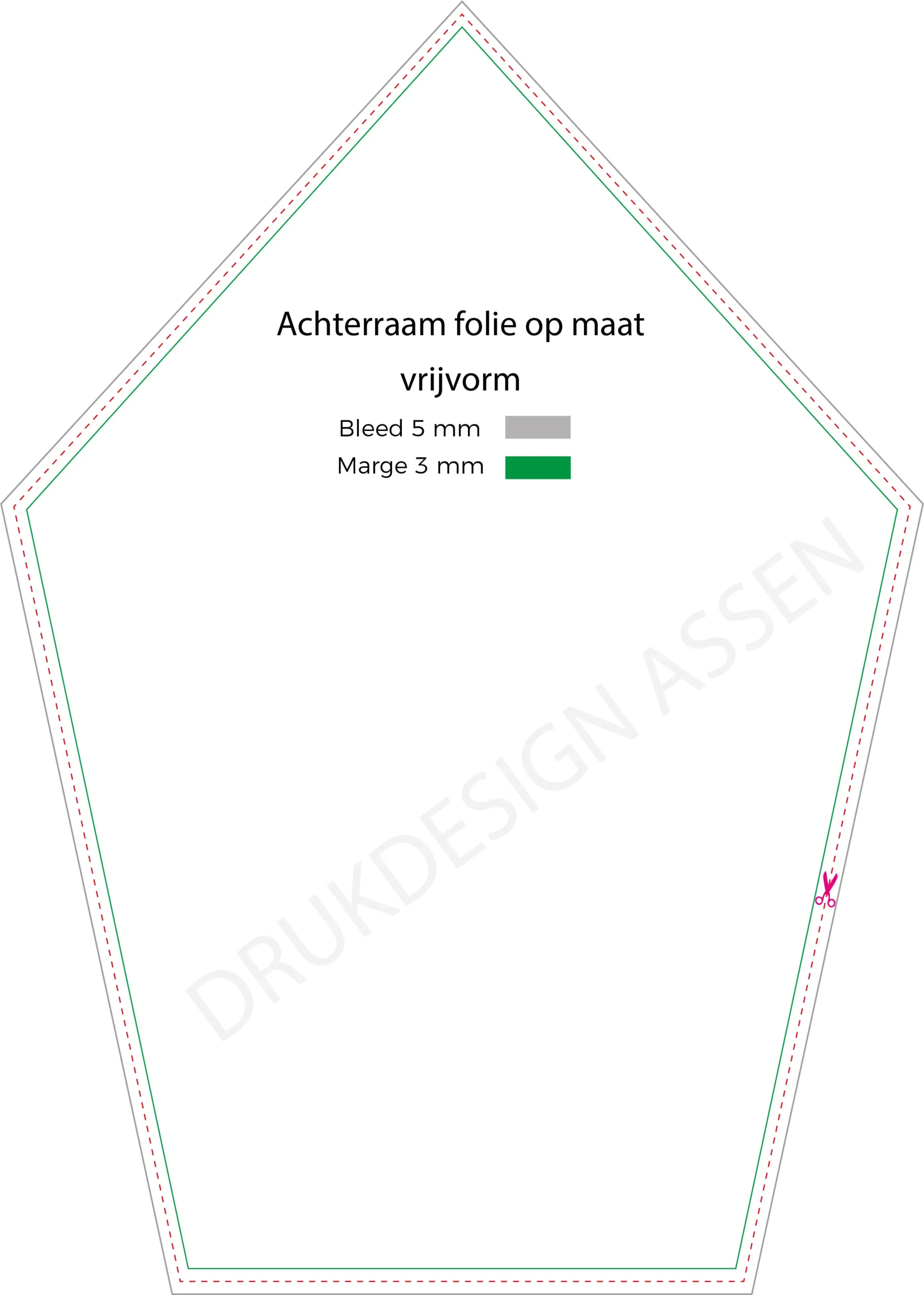 Achterraamfolie op maat - Afbeelding 3