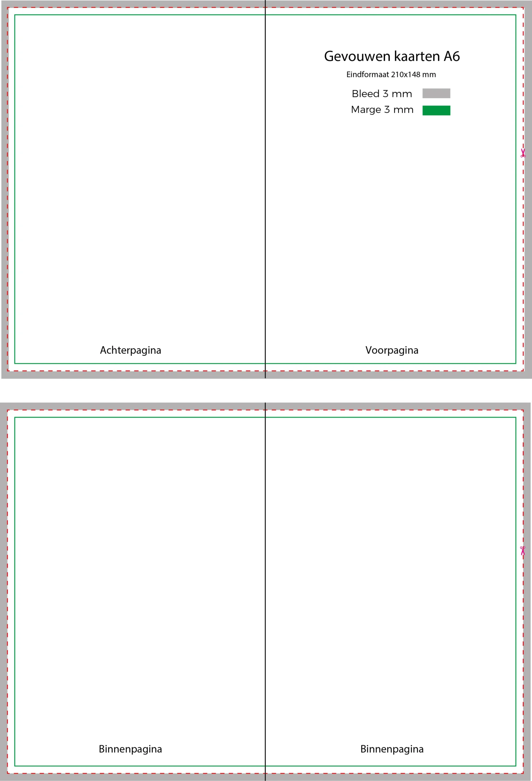 Gevouwen kaarten - Afbeelding 2